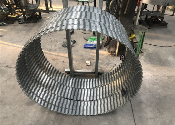 950mm 250g de Zink Met een laag bedekte Draad van het Concertinabto 22 Scheermes