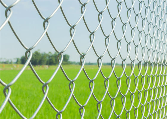 Op zwaar werk berekend Gegalvaniseerd Staal 1.8m X 25m Kettingsverbinding het Schermen Netwerk